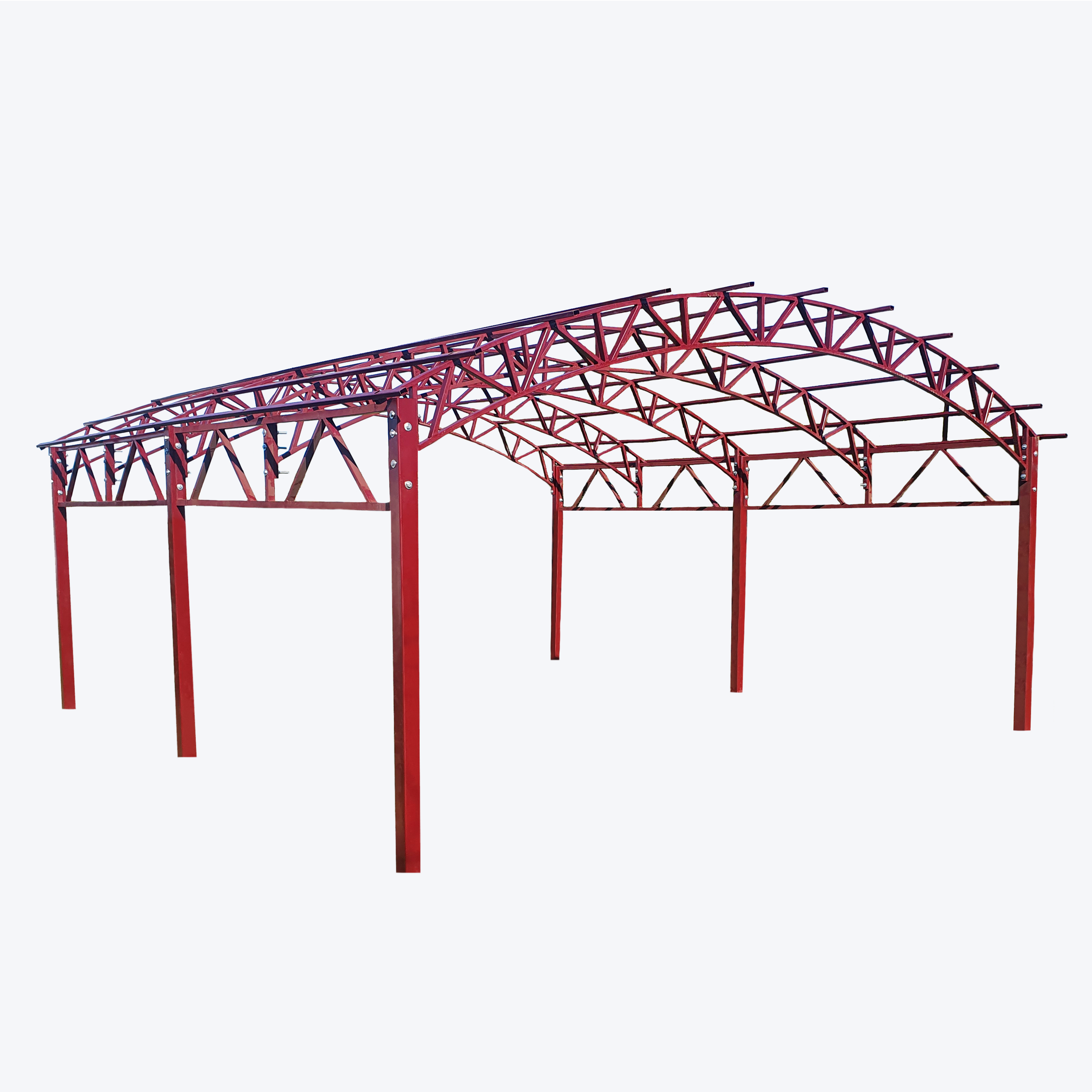 Каталог готовых металлоконструкций в Орле – Сборные металлические навесы,  каркасы, гаражи, типовые фермы от производителя